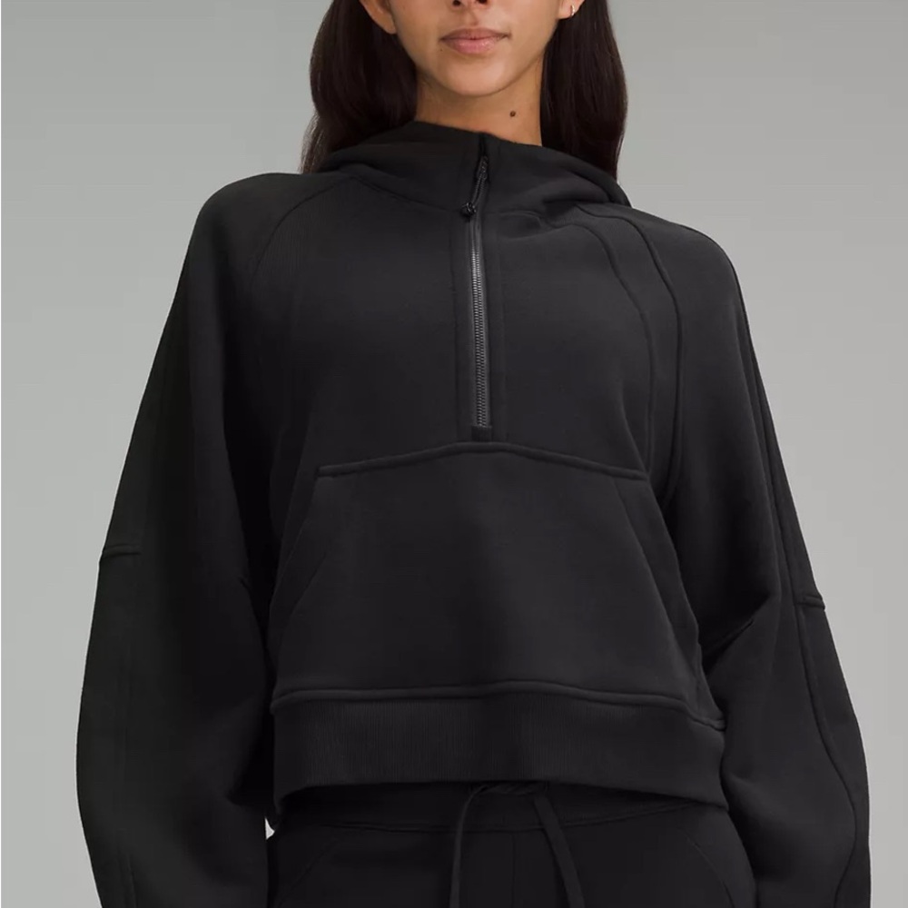 Scuba Oversized Half-Zip Hoodie